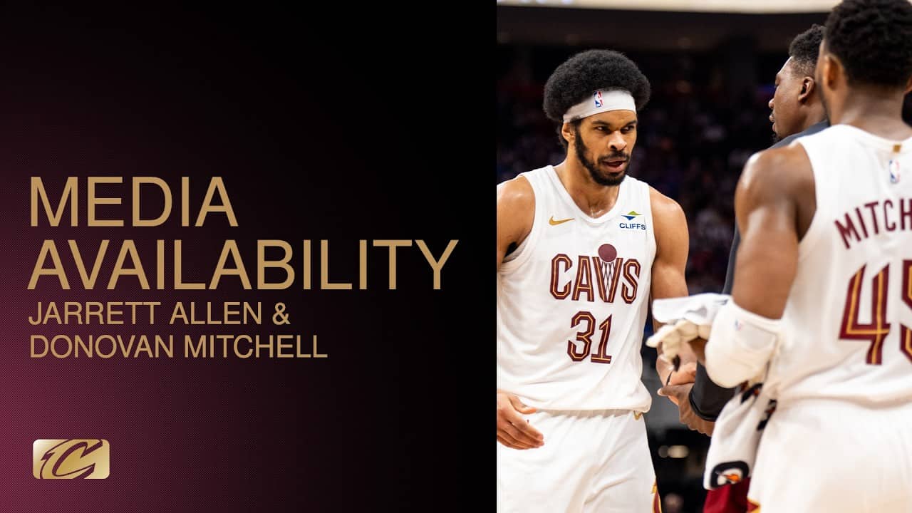 Cavs at Pistons | Jarrett Allen & Donovan Mitchell Post Game | 05.17.2026