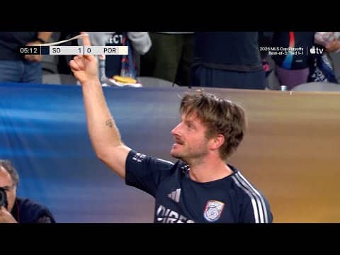 Anders Dreyer BANGER Takes The Lead For San Diego! | 2025 Audi MLS Cup Playoffs