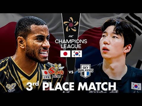 Capital SkyWalkers 🇰🇷 vs Stings Aichi 🇯🇵 | Highlights | AVC Champions League 2026 | Bronze Match