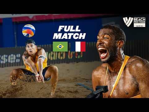 Final - Evandro/Arthur 🇧🇷 vs. Bassereau/Aye 🇫🇷 | João Pessoa 2025 - Elite | Beach Pro Tour 2025