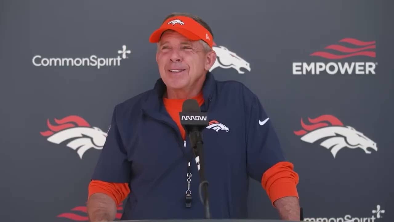 Sean Payton on Drew Sanders' Position Versatility and a UDFA with Family Ties