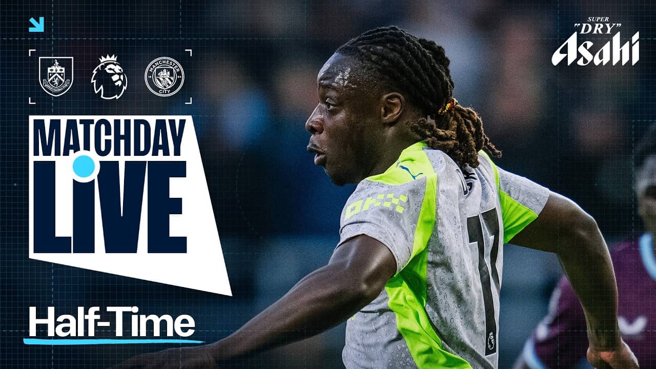 MATCHDAY LIVE! HAALAND STRIKES EARLY AS CITY LEAD BURNLEY! | Burnley 0-1 Man City | Premier League