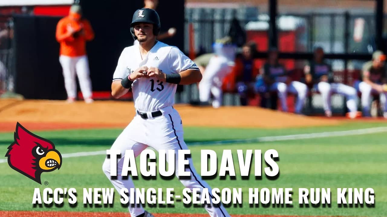 Louisville's Tague Davis: The ACC's New Single-Season Home Run King