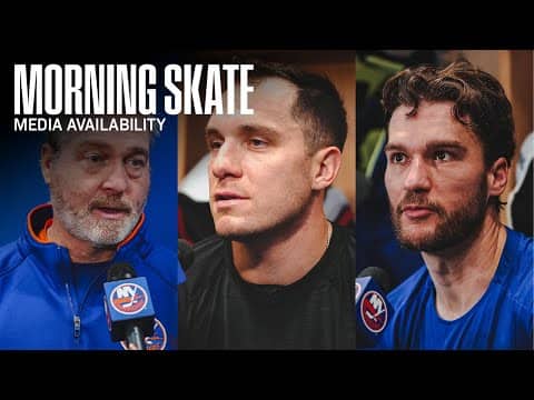 New York Islanders Pregame Availability | NYI vs BOS