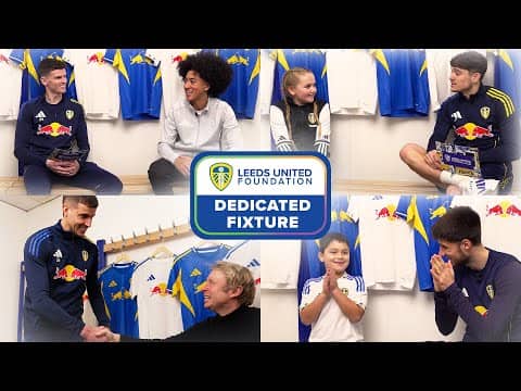 Breaking barriers | Leeds United players meet inspirational fans