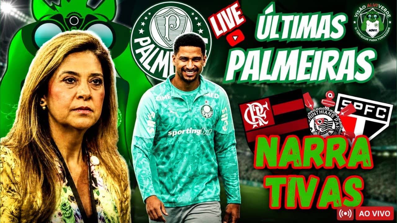 🚨#AOVIVO-PEGA A VISÃO: AS NARRATIVAS DOS RIVAIS | LEILA  PEREIRA E A SAF | MURILO VAI RENOVAR?