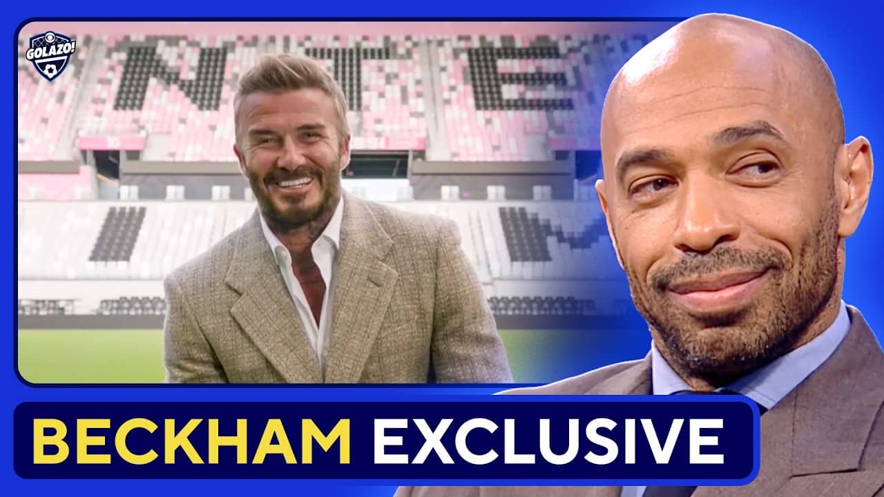 Sir David Beckham talks Inter Miami's new stadium, Lionel Messi, & the Champions League | UCL Today