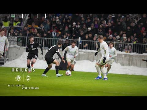 HIGHLIGHTS & STIMMEN I FC ST. PAULI VS. WERDER BREMEN