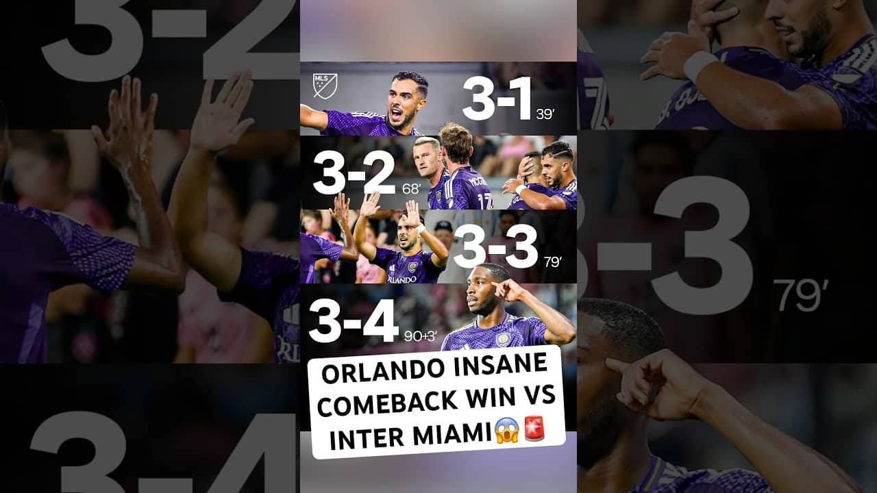 Inter Miami vs @OrlandoCitySC rivalry never disappoints👀
