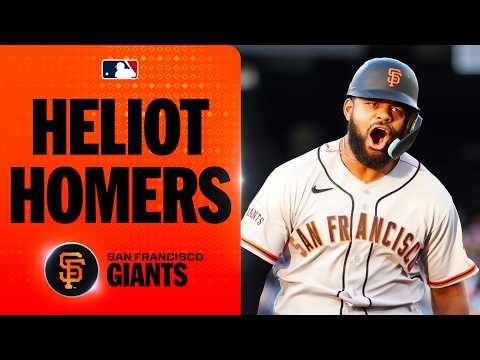 Heliot Ramos crushes his first home run of the season for the Giants! 💪 | MLB Highlights