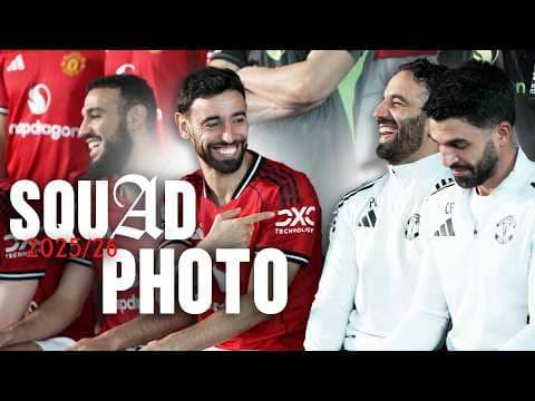 "Should We All Pose Like This?...." 🤣 | Squad Photo 2025/26