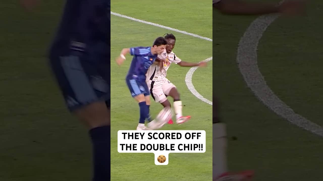 SKC had the RARE DOUBLE CHIP goal!!👏