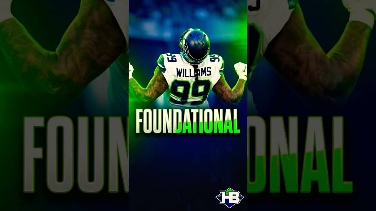 He's the FOUNDATION of this team #nfl #seahawks #seattleseahawks