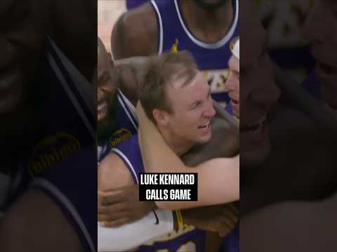 LUKE KENNARD FROM DEEP. GOODNIGHT. #Lakers