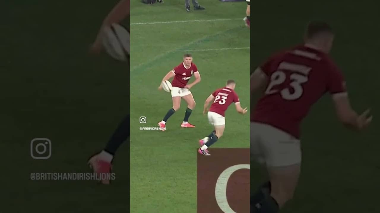 2 tries on his Lions debut ⭐️⭐️