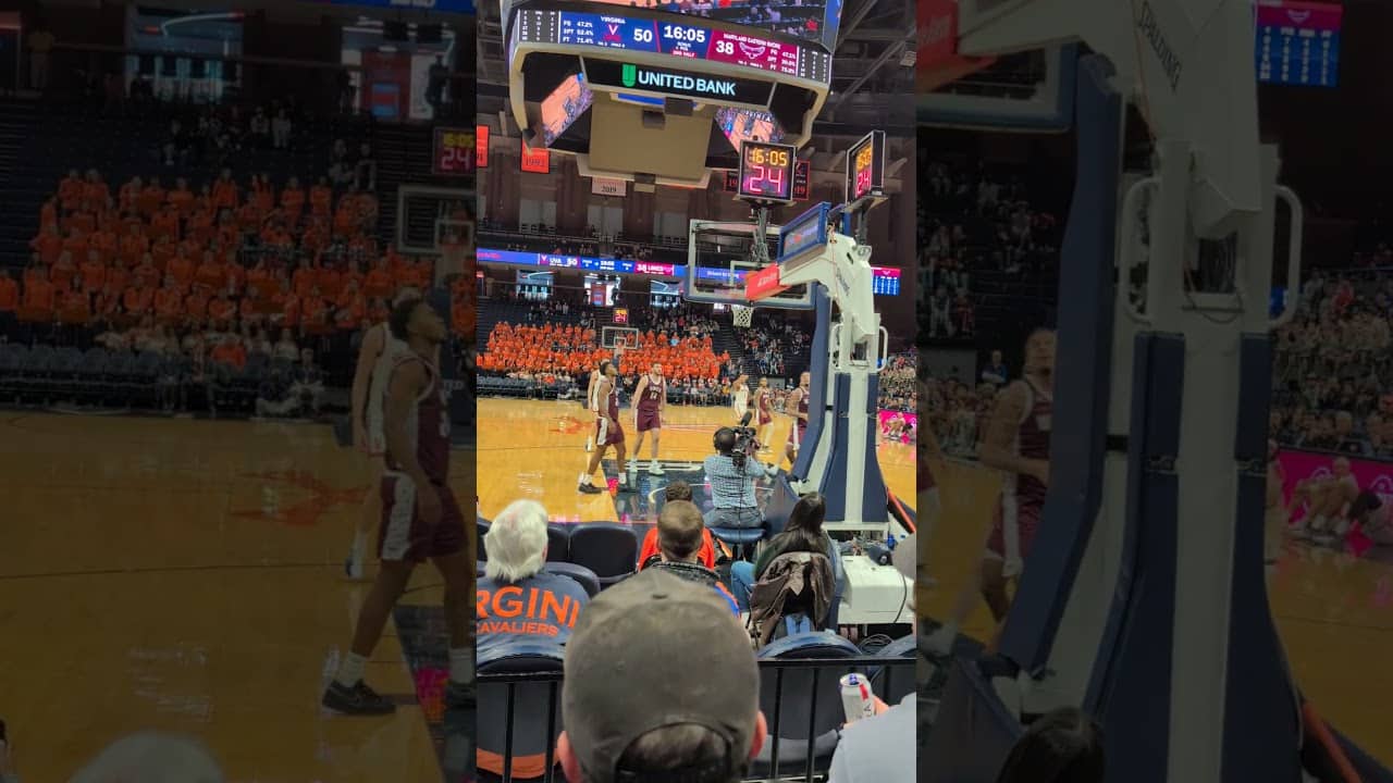 Sam Lewis with the And-1 #gohoos #uvabasketball #charlottesville