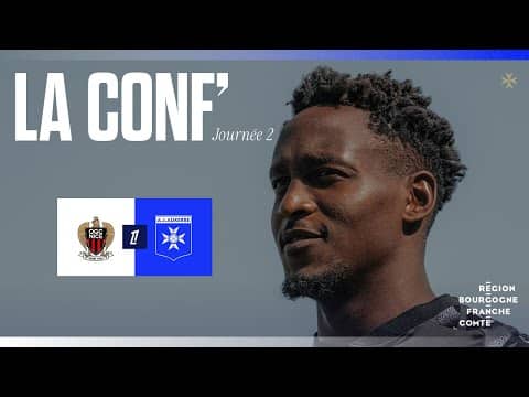 J2 - La conférence de presse de Christophe Pélissier et Donovan Léon avant Nice-AJA