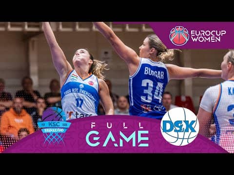 LIVE - TARR KSC Szekszard v DSK Basketball Brandys | EuroCup Women 2025-26 | Qualifiers