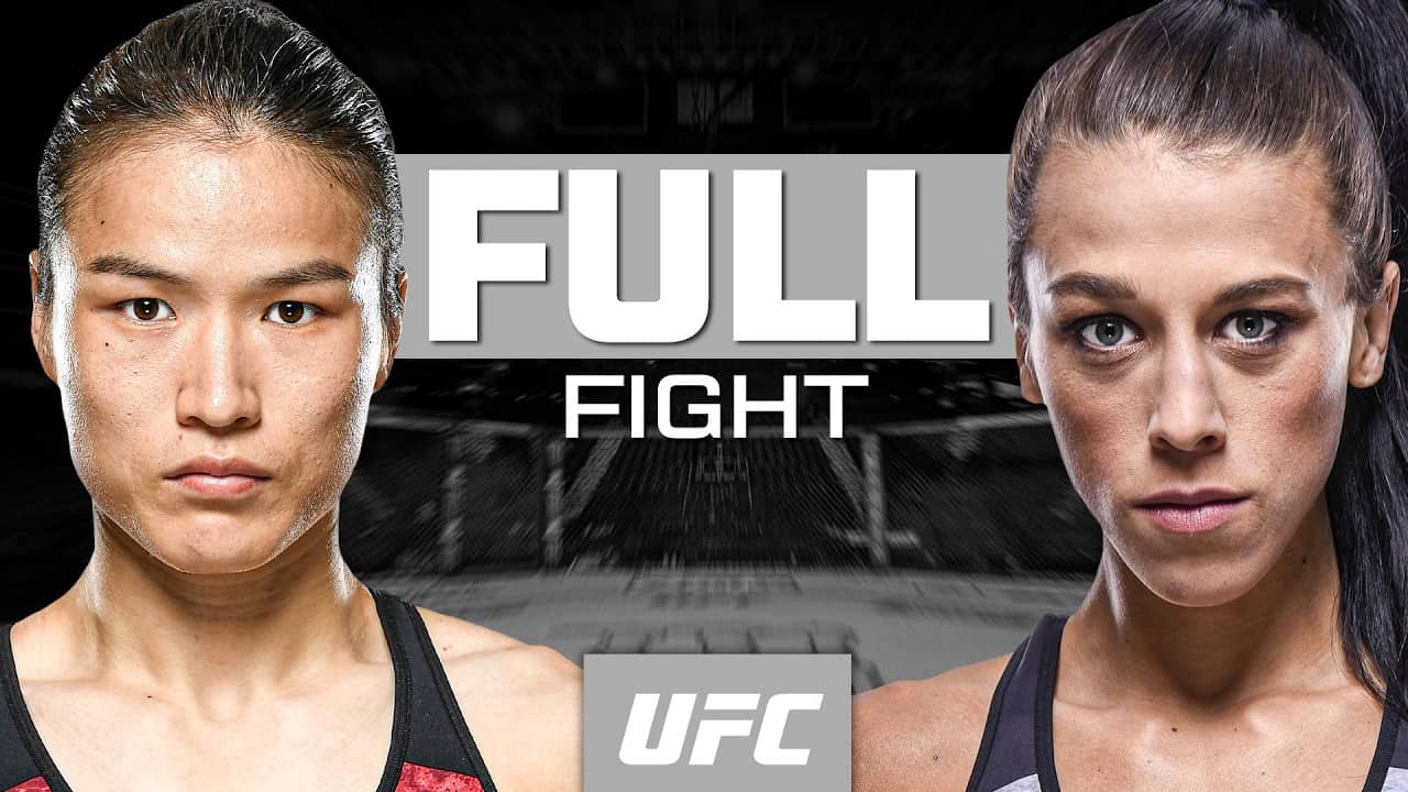 Zhang Weili vs Joanna Jędrzejczyk 1 | FULL FIGHT | UFC Classics