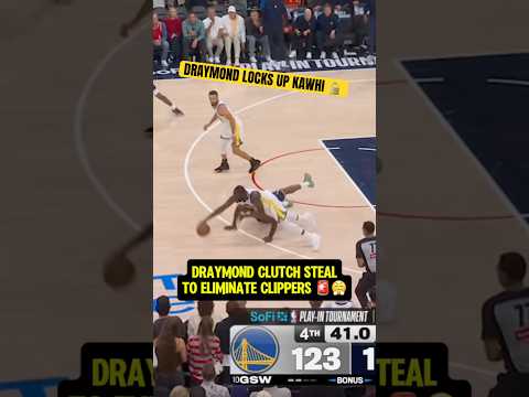 DRAYMOND TAKES IT FROM KAWHI TO SAVE THE SEASON 🤯🔥