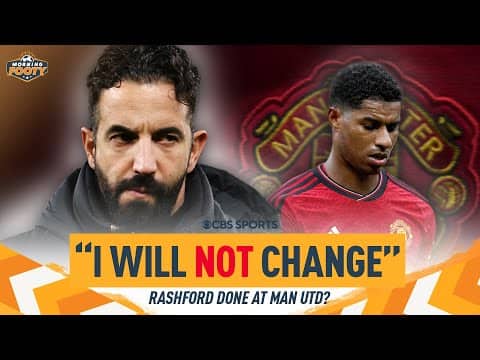 Ruben Amorim RATHER PLAY 'keeper coach than Marcus Rashford 👀 | CBS Sports Golazo