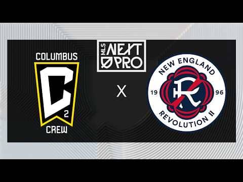 MLS NEXT PRO: Columbus Crew 2 vs New England Revolution II  | April 18, 2026