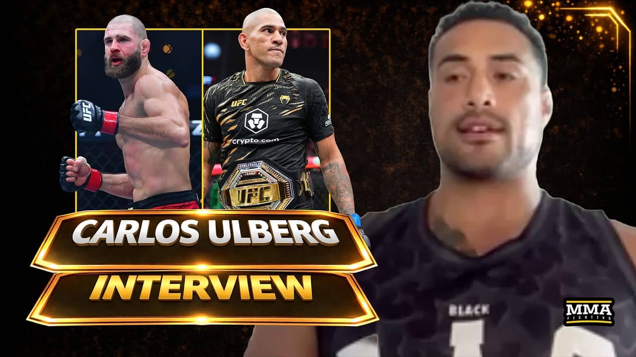 Carlos Ulberg REACTS To Alex Pereira Vacating Title, First UFC 327 Faceoff With Jiri Prochazka