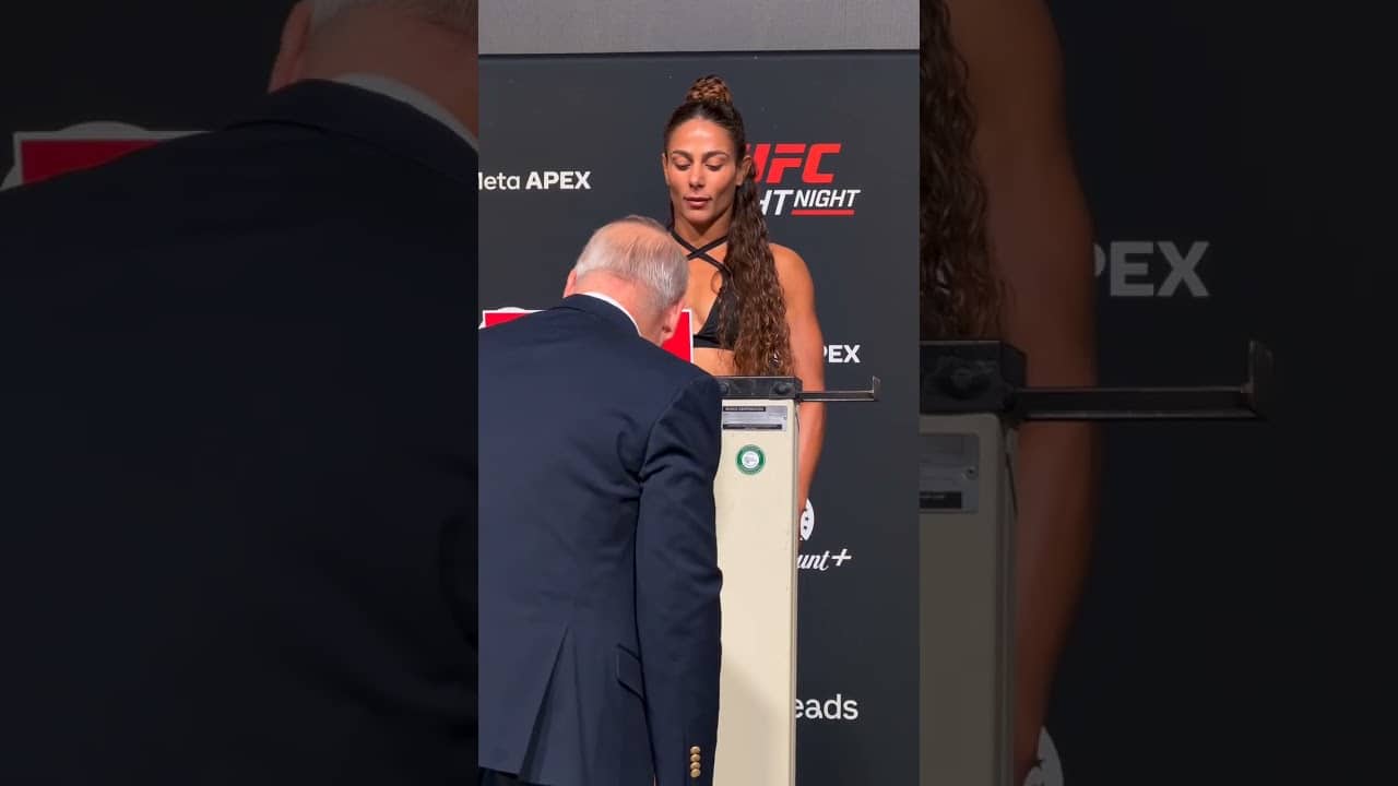 does Tabatha Ricci get it done tomorrow? #ufcvegas115