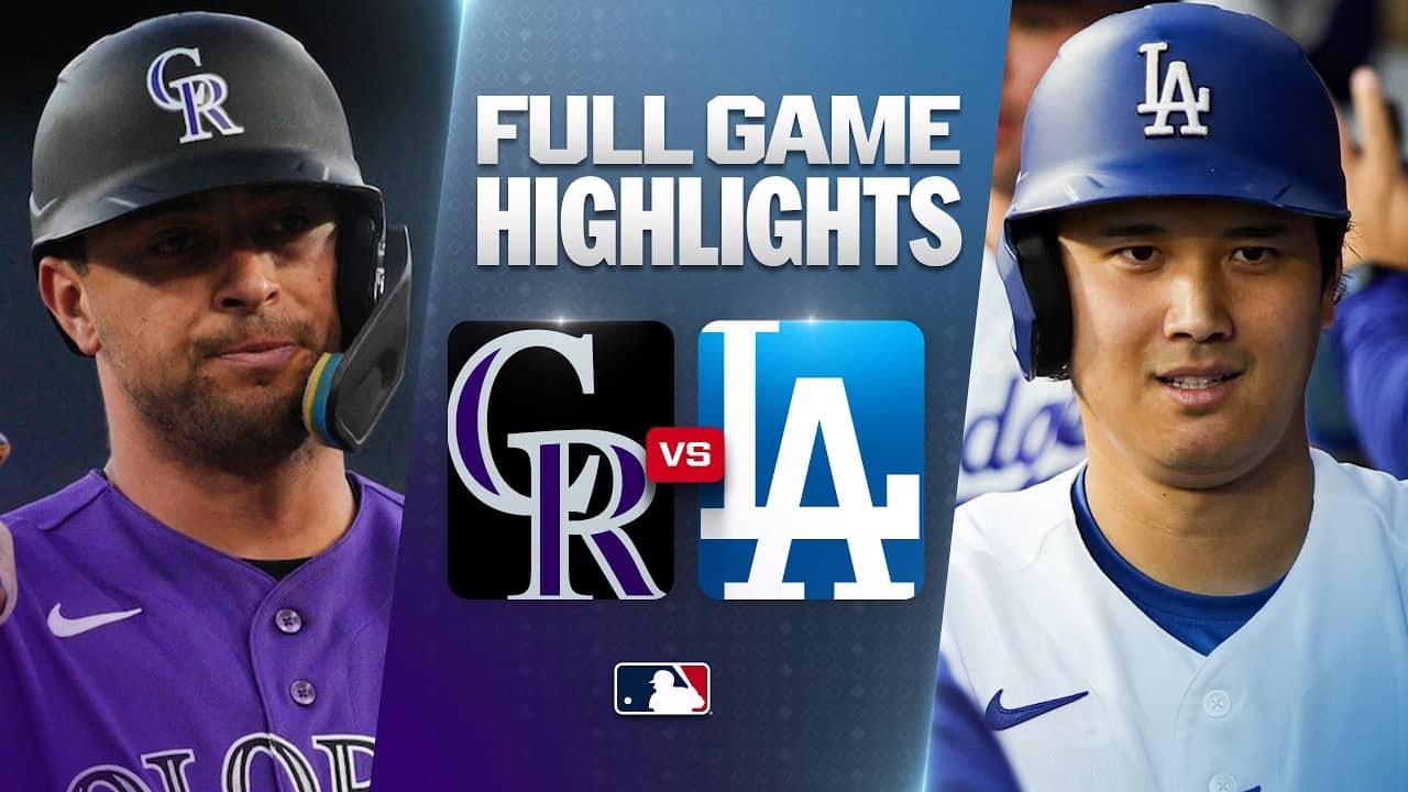 ROCKIES vs. DODGERS: Official Full Game Highlights (July 6) | 2026 MLB Season