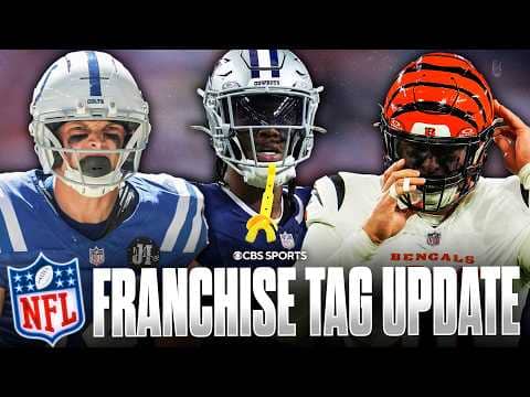 Latest NFL News: Everything you need to know with the franchise tag window officially open ✅