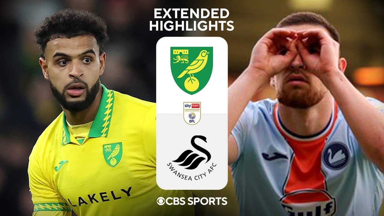 Norwich City vs. Swansea City: Extended Highlights | EFL Championship | CBS Sports Golazo