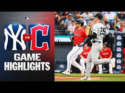 Yankees vs. Guardians Game Highlights (6/8/26) | MLB Highlights