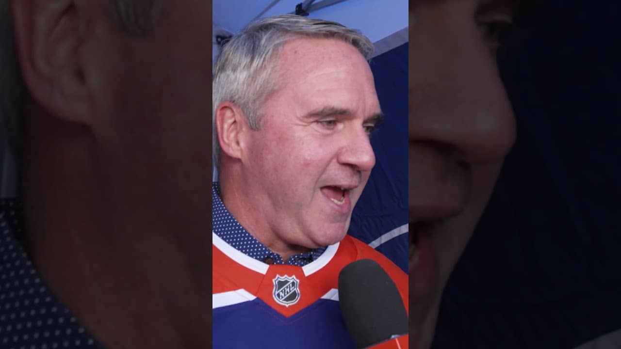 Bill Ranford Interview Before Game 2