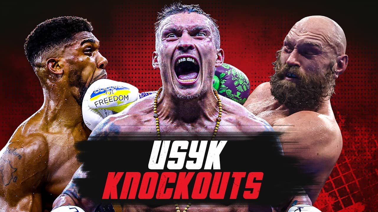 Oleksandr Usyk - MOST SAVAGE Knockouts & Moments 😱🔥