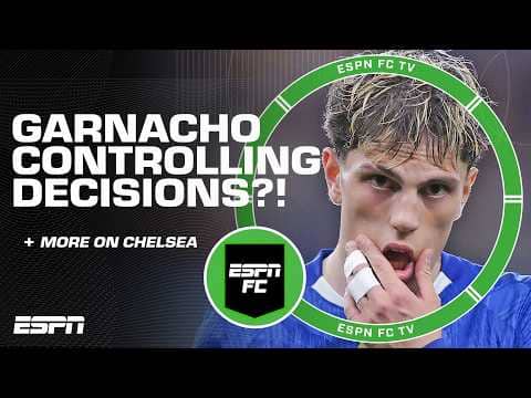 What will Chelsea do w/ Alejandro Garnacho?! ‘There’s no DANGER from Garnacho!’ - Melchiot | ESPN FC
