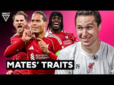 How Well Does Chiesa Know His Liverpool Teammates? | Uncut