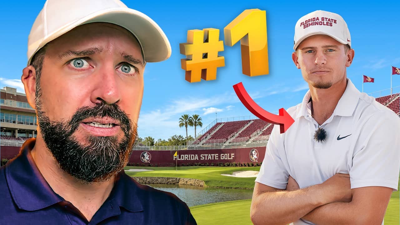I Challenged The #1 European College Golfer at TPC Sawgrass!
