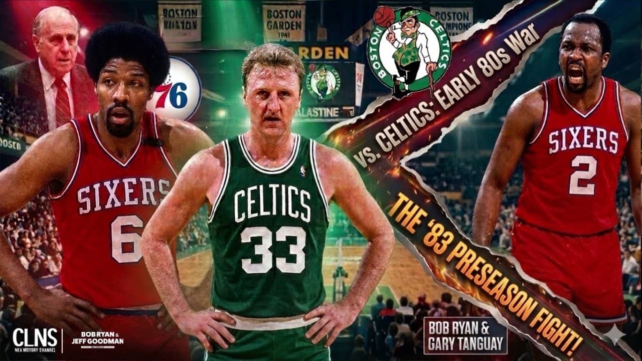 Larry Bird vs Doctor J + the 1980s Celtics vs Sixers Rivalry INSANITY w Bob Ryan