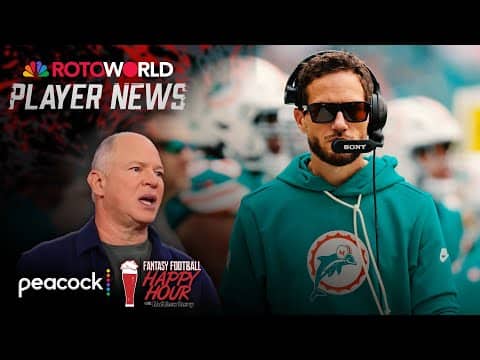 Did Dolphins fire McDaniel to make a push for Harbaugh? | Fantasy Football Happy Hour | NFL on NBC