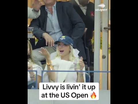 Livvy Dunne at the US Open 🙌 (via @USOpen/TT)