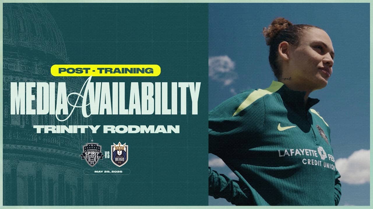 Trinity Rodman Post-Training Media Availability | Matchday 11 vs Seattle Reign FC | 05.27.26