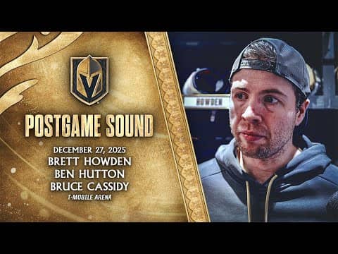 🎥 POSTGAME SOUND: Howden, Hutton & Cassidy