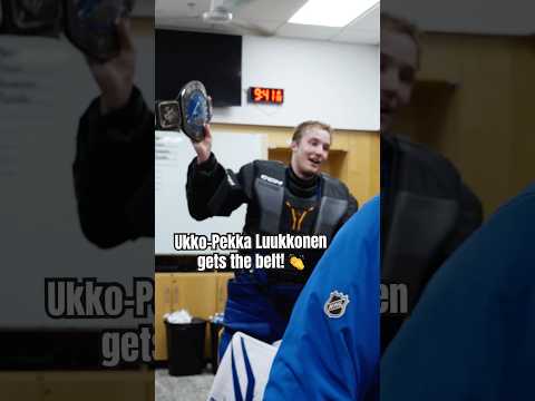 WELCOME BACK, UPIE! 👏 #nhl #buffalosabres #speech