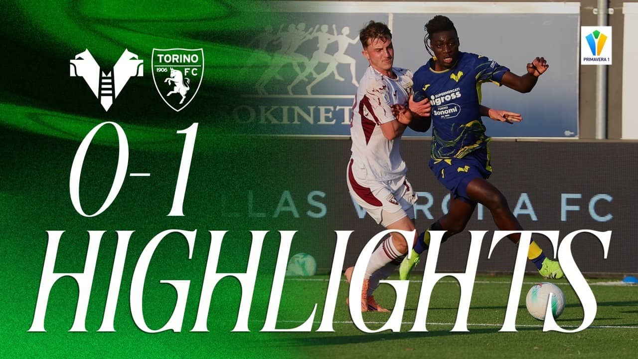 Highlights Primavera 1 2025/26 | Hellas Verona-Torino 0-1