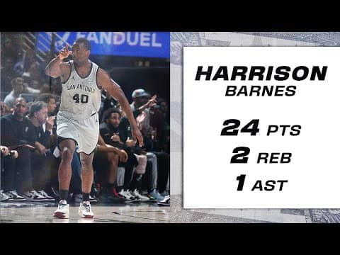 Harrison Barnes 24 points Highlights vs  New Orleans Pelicans