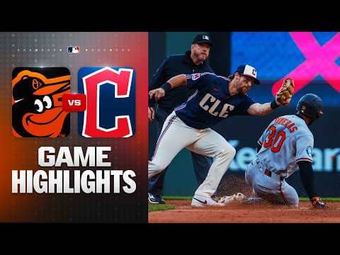 Orioles vs. Guardians Game Highlights (4/17/26) | MLB Highlights