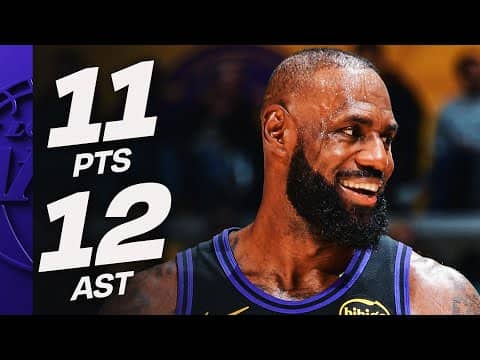 LeBron Drops DOUBLE-DOUBLE In Season Debut | November 18, 2025