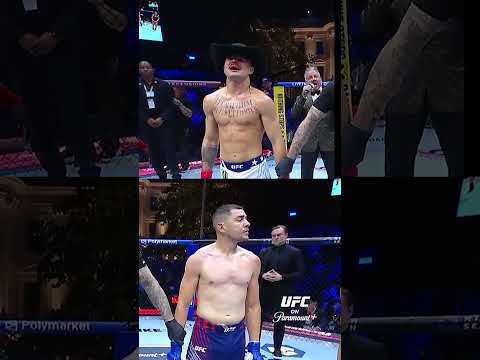 LOPES GET'S THE FIEST W #ufcwhitehouse
