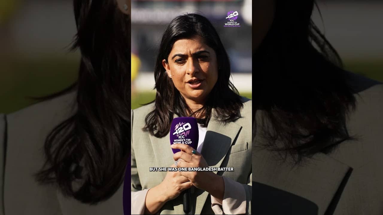 Shorna Akter is earning plenty of plaudits for Bangladesh at this #T20WorldCup 👏
