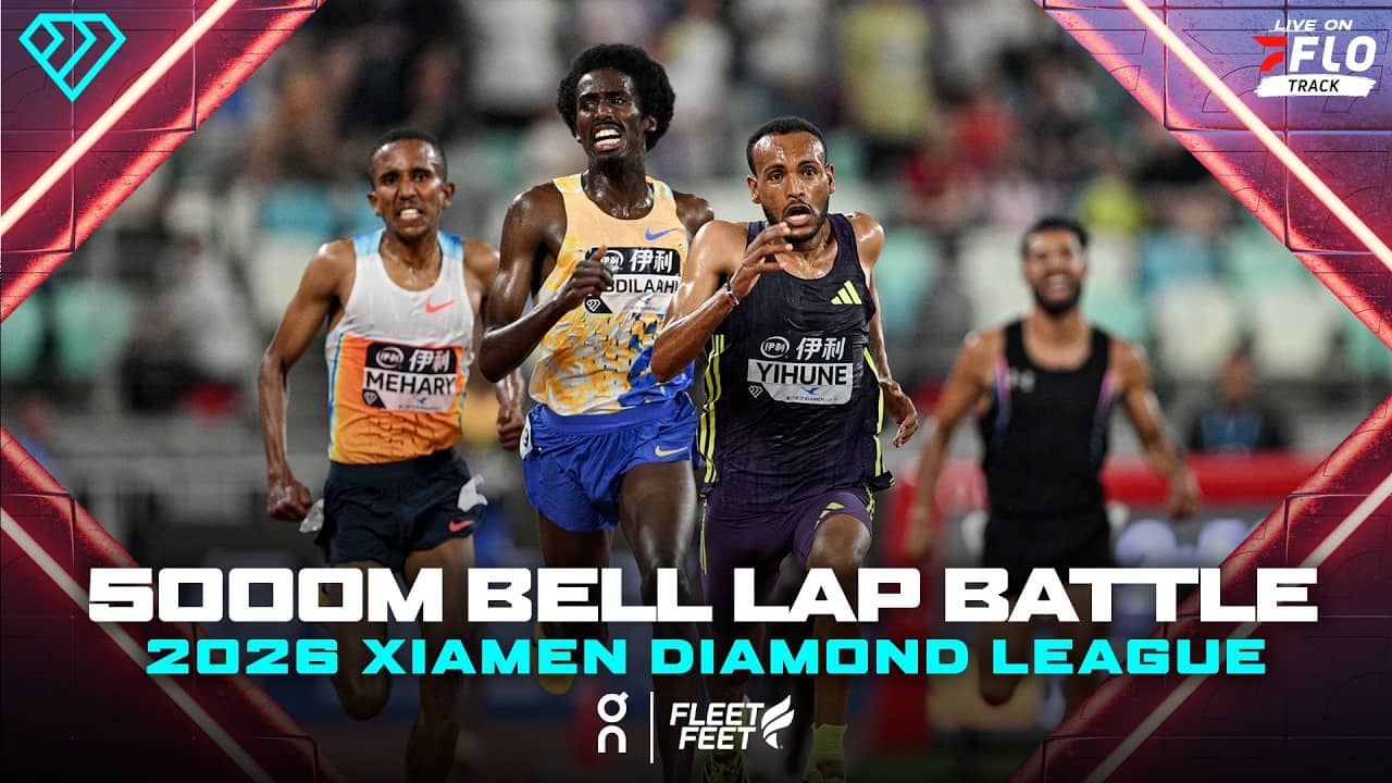 2026 Xiamen Diamond League Men's 5K Comes Down To The Final Lap Thriller